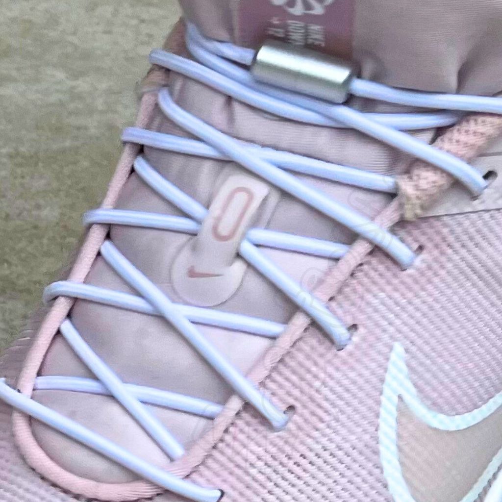 elastische veters 3mm ronde veters zonder strikken voor hardloopschoenen nike vapor