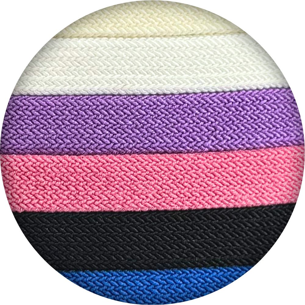 Elastische veters vintage 8mm