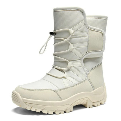 Dames Winterboots met Elastische Verstelbare Sluiting