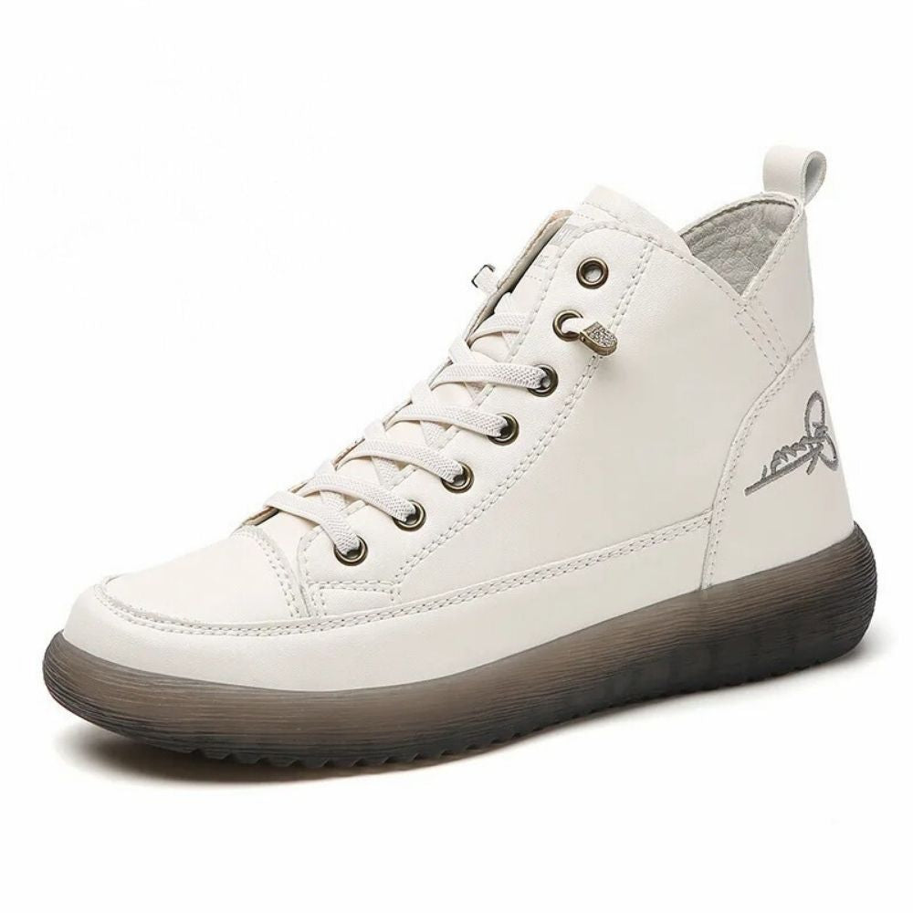 High-Top Damesschoenen met Elastische Veters