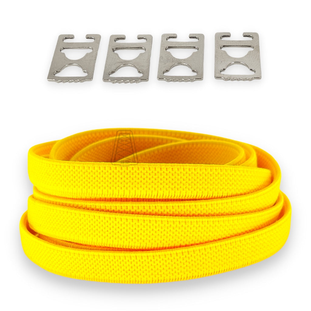 Elastic Laces Without Ties | 9mm Flat - Pair