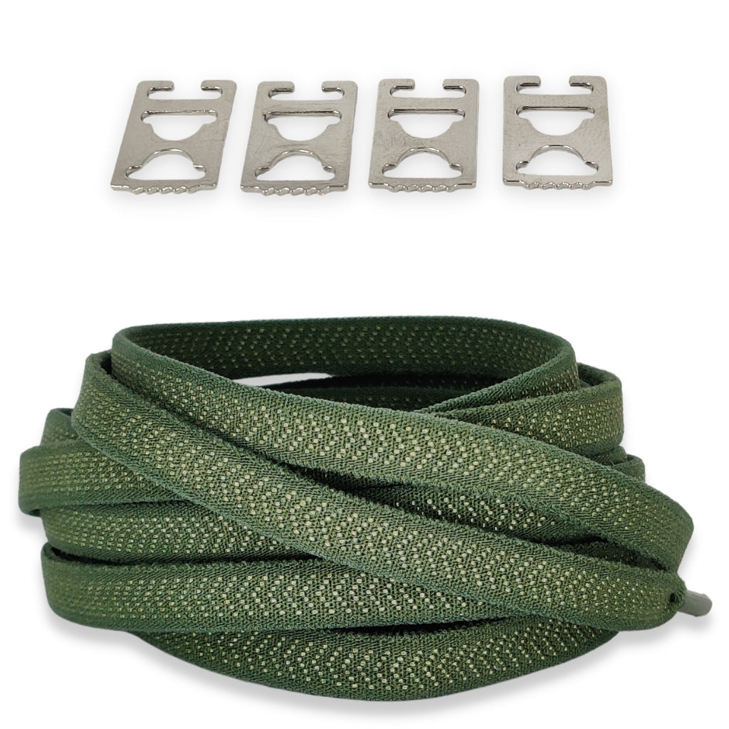 Elastic Laces Without Ties | 8mm Flat - Pair