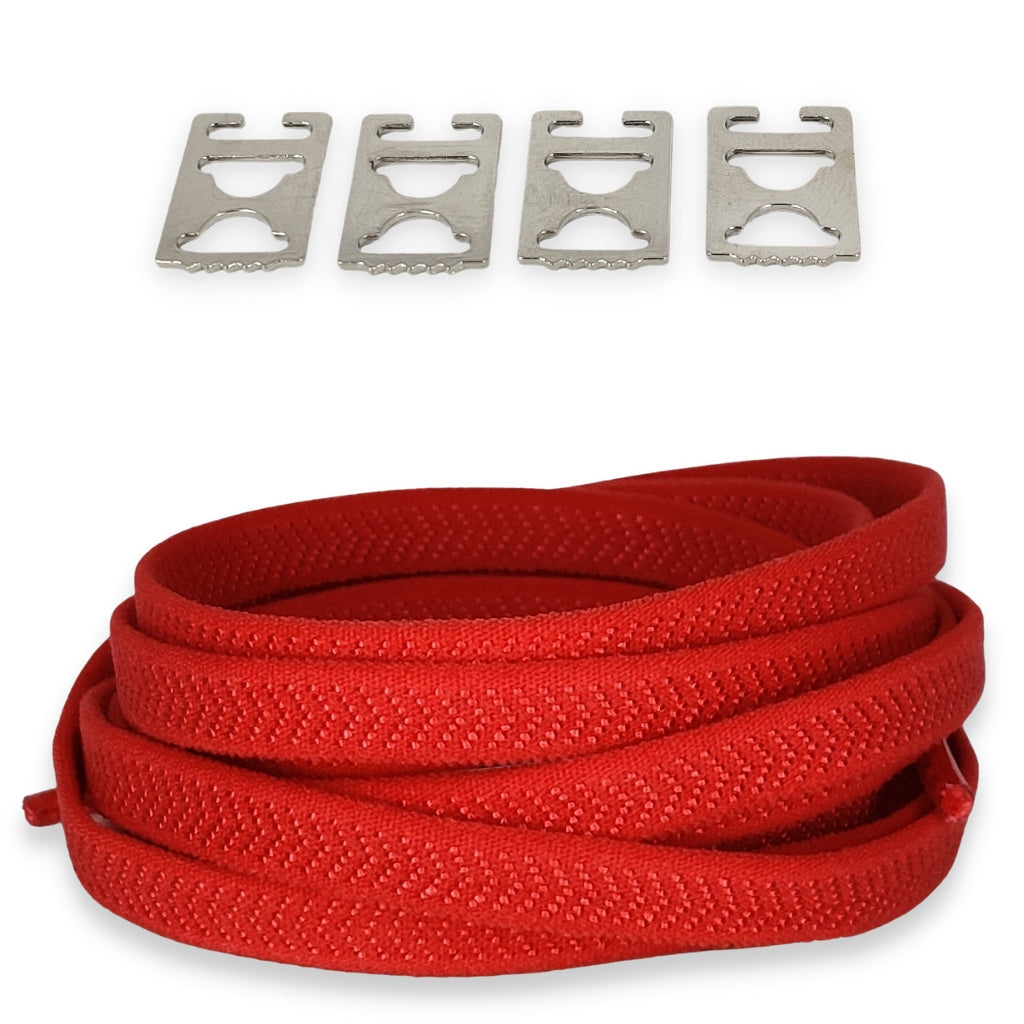Elastic Laces Without Ties | 8mm Flat - Pair
