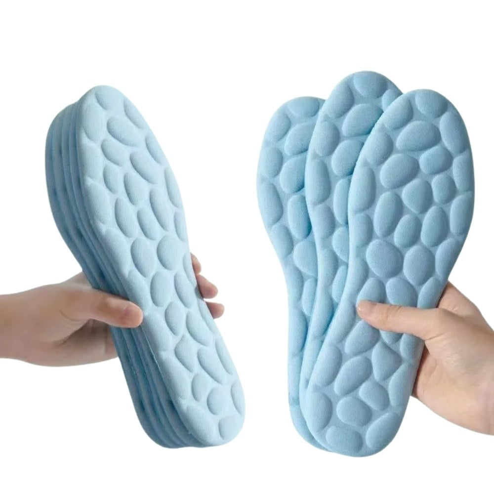 Massage Memory Foam Inlegzolen voor Sport en Comfort meerdere stuks worden vastgehouden