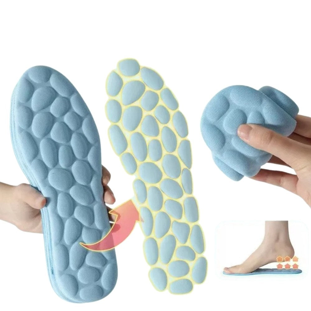 Massage Memory Foam Inlegzolen voor Sport en Comfort bevatten foam  wat hun zacht maakt