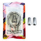 Elastische veters zonder strikken fluffy 7mm capsule sluiting beige in luxe verpakking