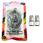 Elastische veters zonder strikken fluffy 7mm magnetische sluiting jade in luxe verpakking