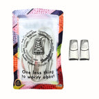 Elastische veters zonder strikken plat 9mm magnetische sluiting beige in luxe verpakking